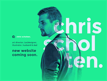 Tablet Screenshot of chrisscholten.com